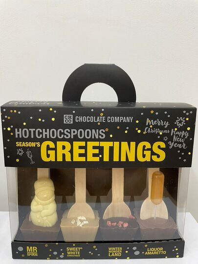  TM LORD Набор шоколадных ложек «SEASON`S GREETINGS» (4 ложки по 50 гр), 200гр в Невинномысске