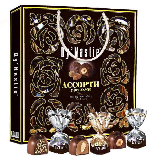 №3 Династия Сумка Конфеты "Классик", 210г      в Невинномысске